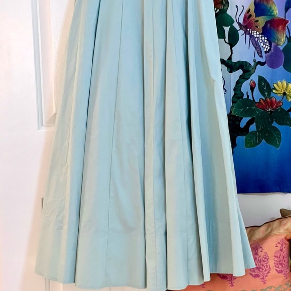 🌺🎉HP🎉🌺 NWOT Staud Wells Midi Dress Sage - Picture 13 of 16